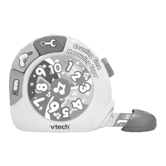 VTech Counting Time Measuring Tape User Manual