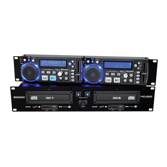 Omnitronic XDP-2800 User Manual