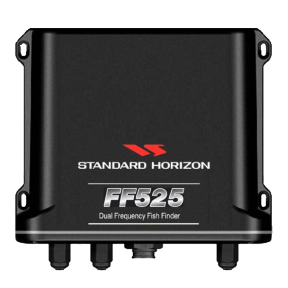 Standard Horizon FF525 Installation And Operation Manual