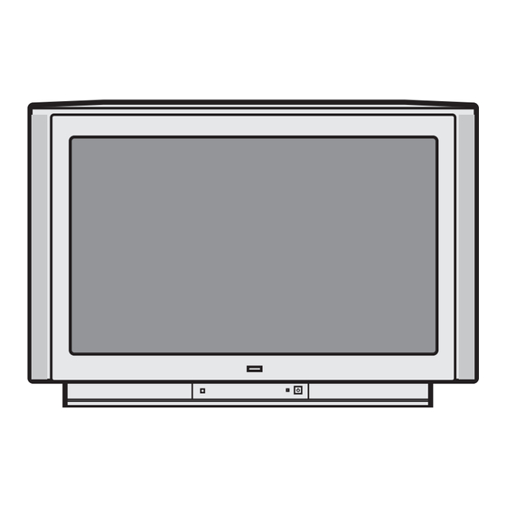 User Manuals: JVC InteriArt HV-36P38SJE CRT TV