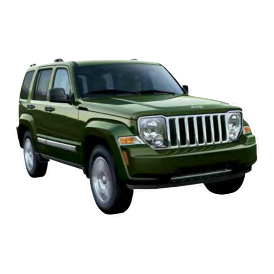 Jeep 2001 Liberty User Manual