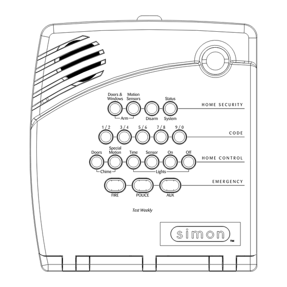 Simon 3 Installation Instructions Manual