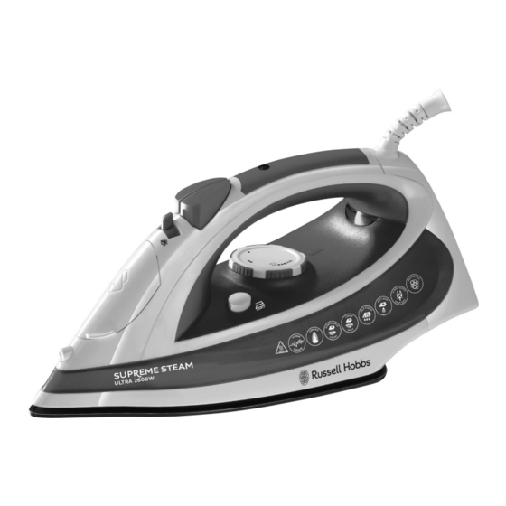 Russell Hobbs Supreme Steam Ultra Manuals