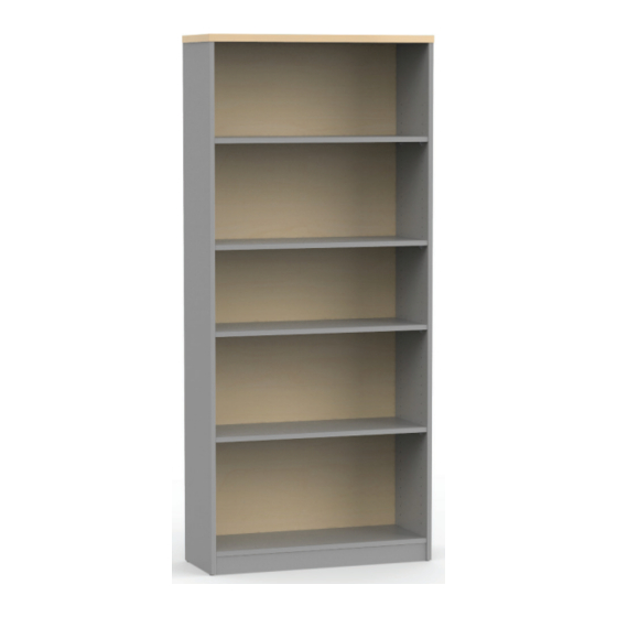 Knight Eko Bookcase 1800H Assembly Instructions Manual
