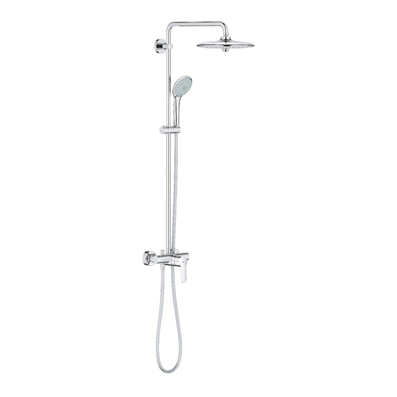Grohe EUPHORIA SYSTEM 26 240 Technical Product Information