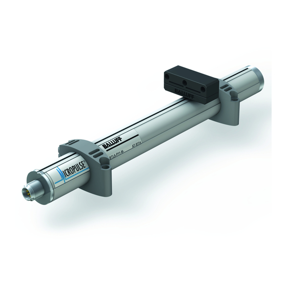 Balluff BTL6-P11 M Series Condensed Manual