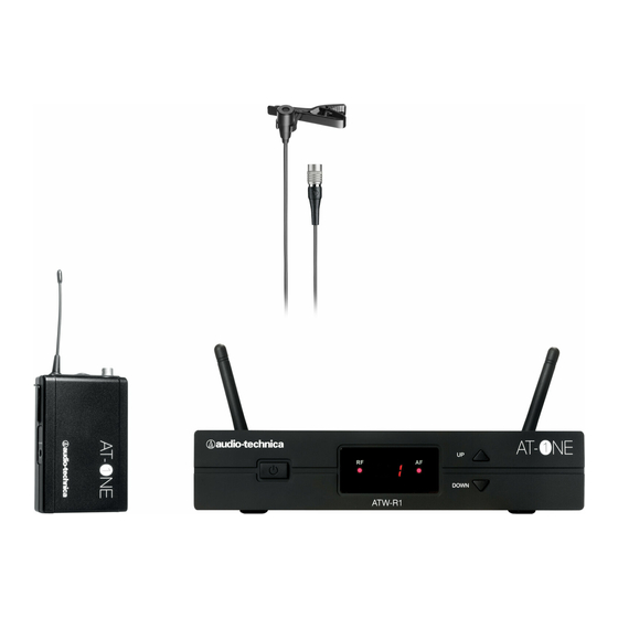 Audio Technica AT-ONE ATW-11 Quick Start Manual