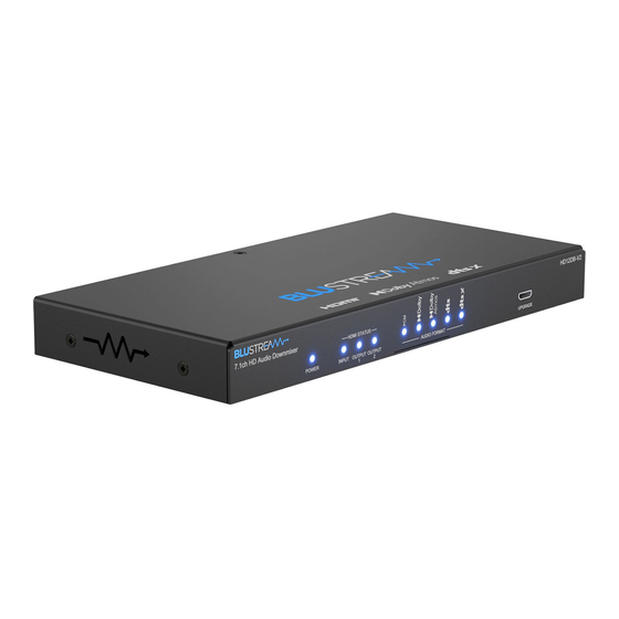 BluStream HD12DB-V2 Quick Reference Manual