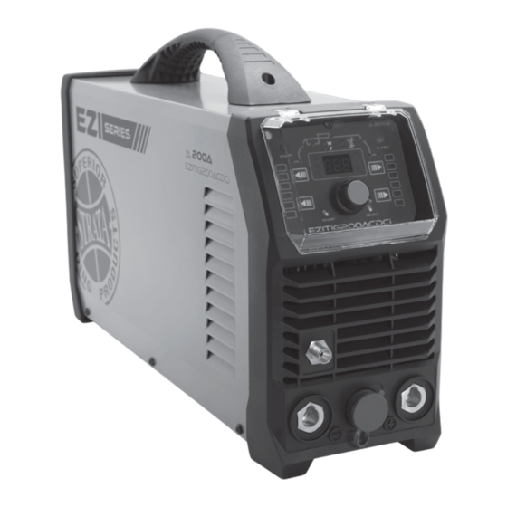 Strata EZITIG200ACDCI Operating Instructions Manual