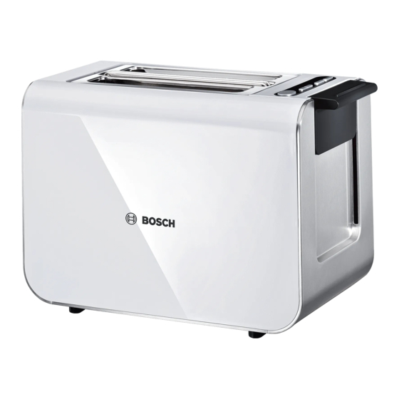 Bosch Styline TAT8611GB/02 Manuals