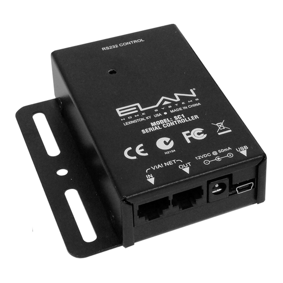 Elan SC1 Quick Install Manual