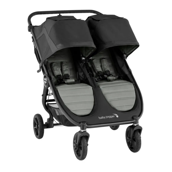 Baby Jogger City Mini GT2 Double Assembly Instructions Manual