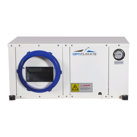 OPTICLIMATE 6000 PRO4 SPLIT Operation Instructions And Installation Manual