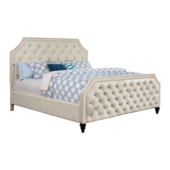 User Manuals: Furniture of America CM7675CK King Bed
