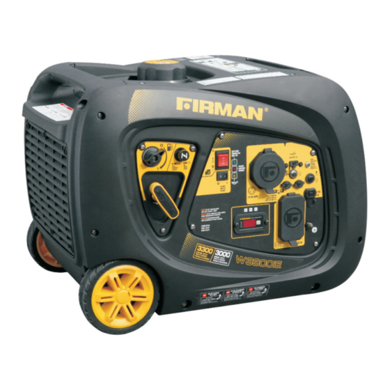 Firman W03082 Owner's Manual