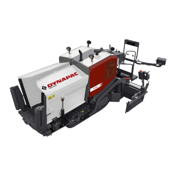 Dynapac F1200C Operation & Maintenance Manual