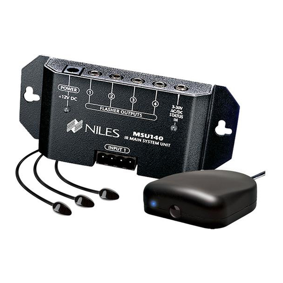 Niles REMOTE CONTROL ANYWHERE! RCA-TT2 Installation Manual