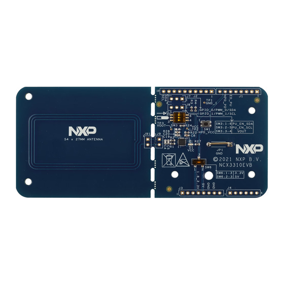 NXP Semiconductors NCX3310 User Manual