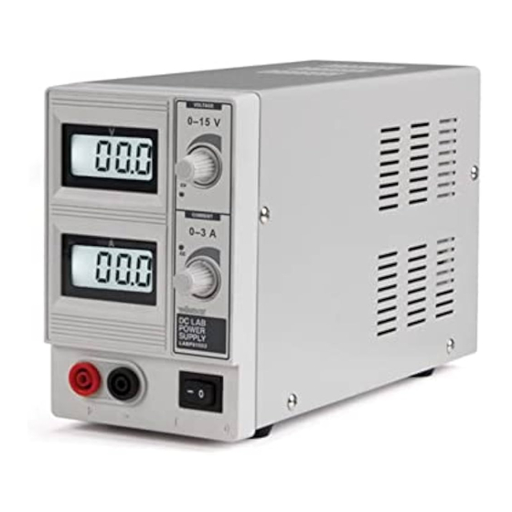 Velleman LABPS1503 User Manual
