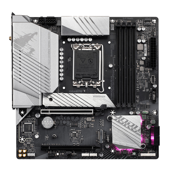 Gigabyte B760M AORUS ELITE DDR4 User Manual