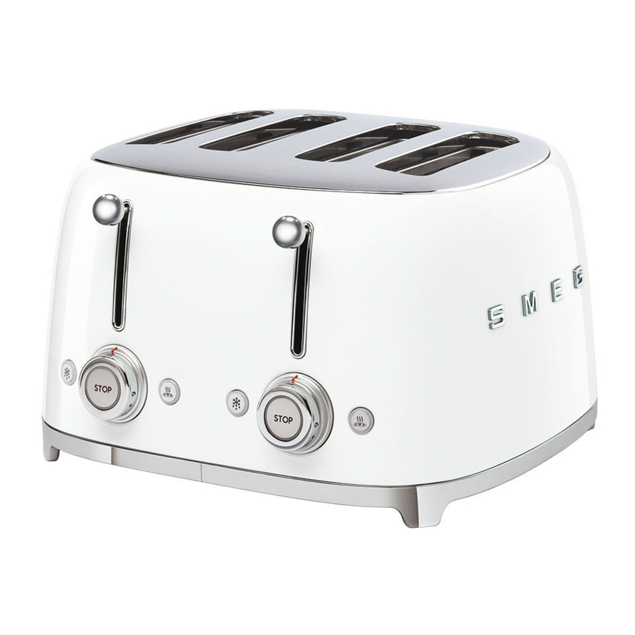 Smeg TSF03 - 4-slice Toaster Manual