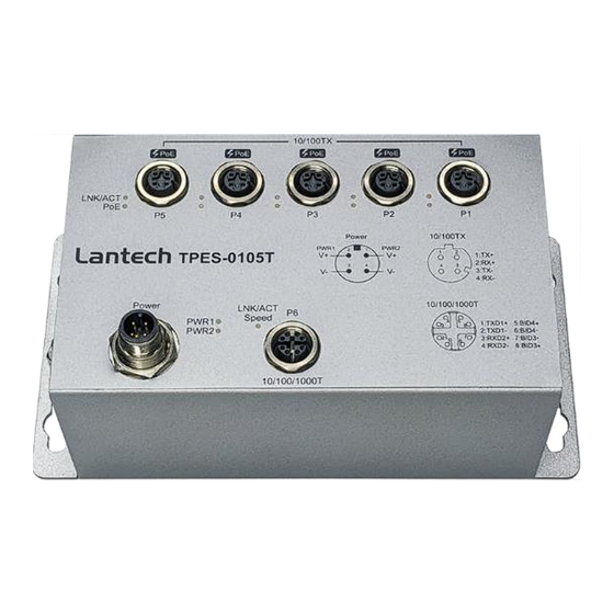 Lantech TES-0105T User Manual