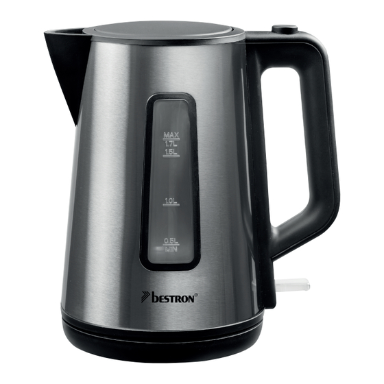 Bestron AWK1000 Instruction Manual