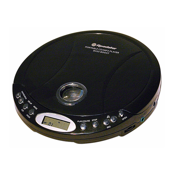 Roadstar PCD-495MP Instruction Manual