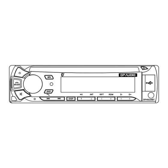 DP Audio DPH9234BT User Manual