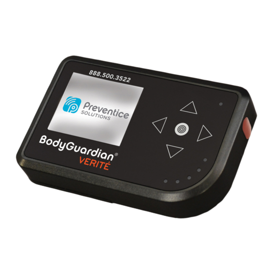 Preventice Solutions BodyGuardian Verite Instruction Manual