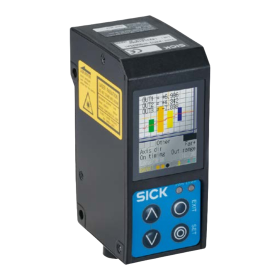 SICK Profiler 2 Operating Instructions Manual