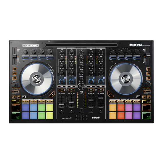 Reloop MIXON4 Instruction Manual