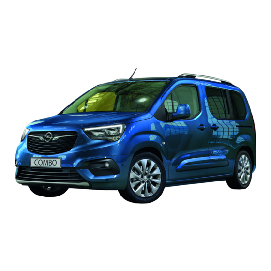 Opel Combo Infotainment Manual
