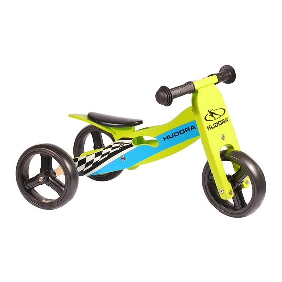 Hudora 10341 Instructions On Assembly And Use