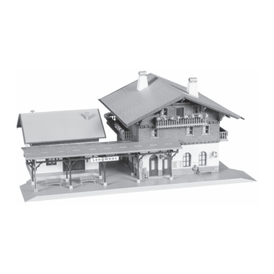 Faller LENGMOOS STATION Manual