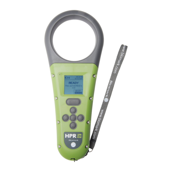 Biomark HPR LITE Quick Start Manual