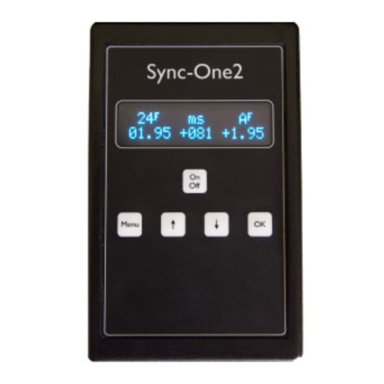 Harkwood Services Sync-One2 User Manual