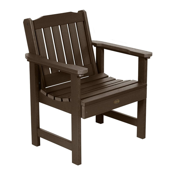 Sequoia Professional Springville Lounge Chair Assembly Manual