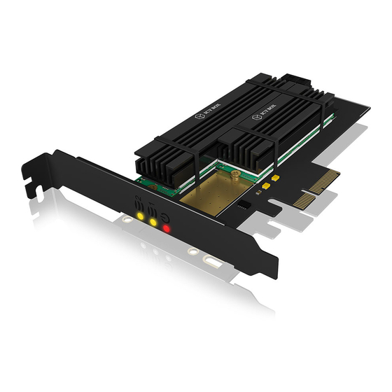 Icy Box IB-PCI215M2-HSL Manual