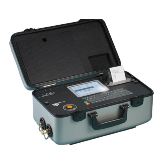 MP Filtri LPA2 Operator's Manual
