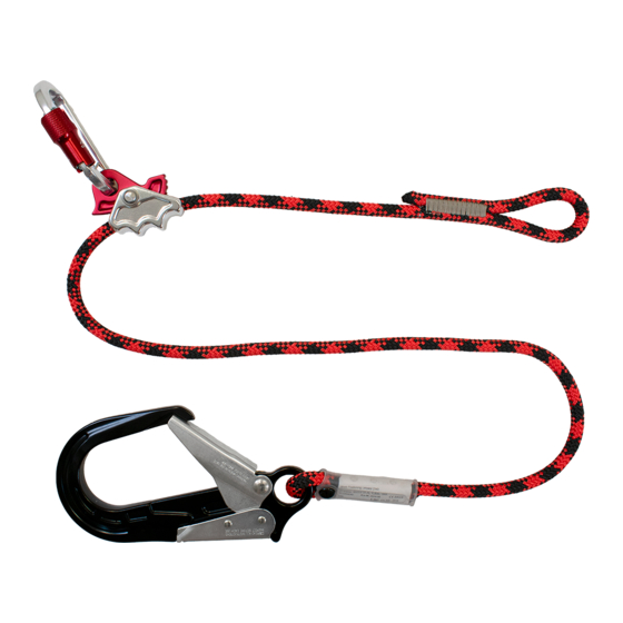 CRESTO WORK POSITIONING LANYARD Instructions For Use Manual