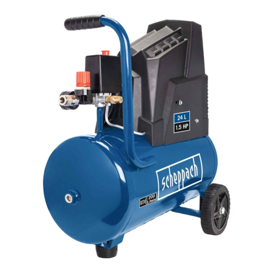 Scheppach HC30ox Manual