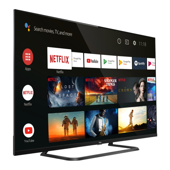 TCL 55EP680 Important Information Manual