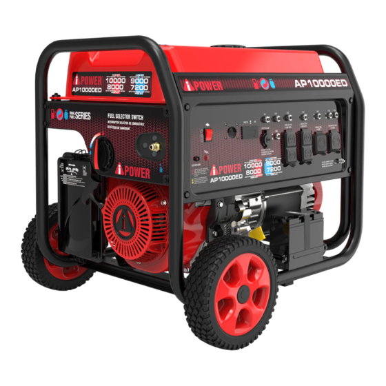 iPower AP10000ED Quick Start Manual