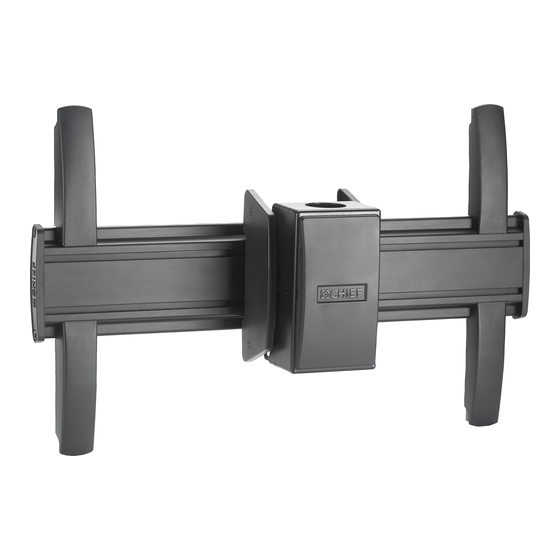CHIEF LCM1U Installation Instructions Manual