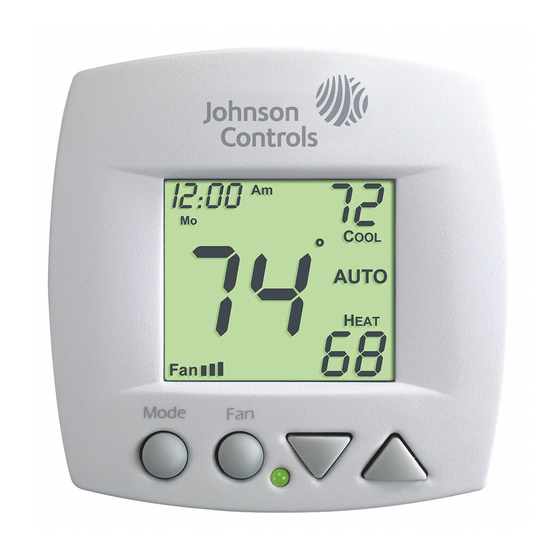 Johnson Controls T701DFP-1 Owner's Manual