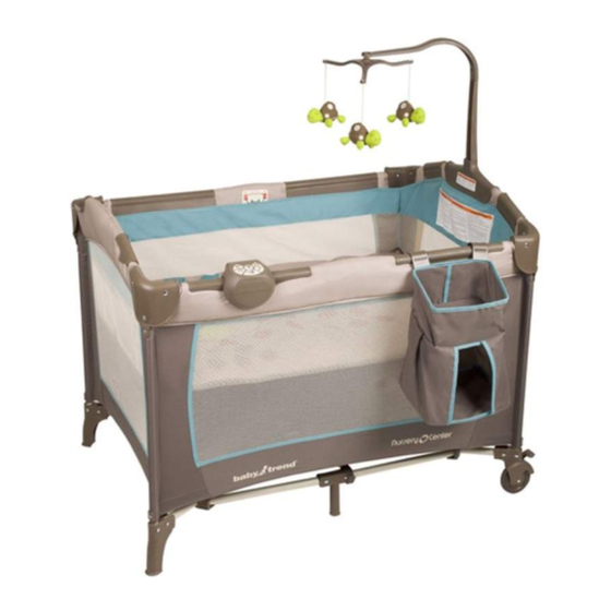 Baby Trend Nurcery Center PY81988 Instruction Manual