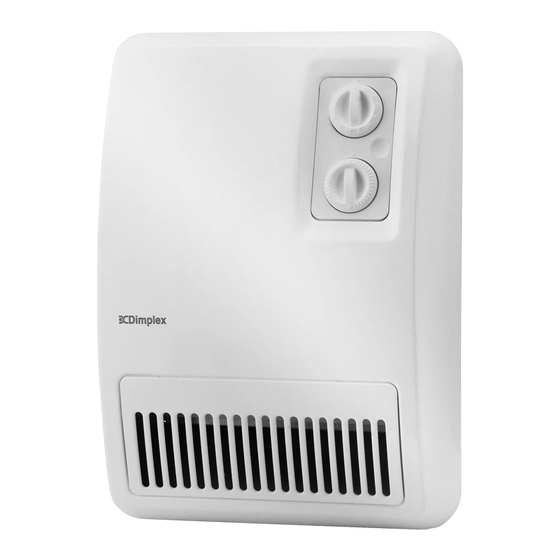 Dimplex EF12 Series Instructions