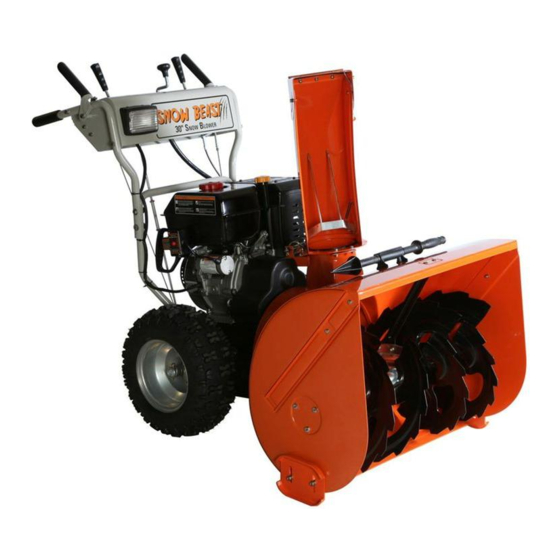 Snow Beast 45SB Owner's Manual