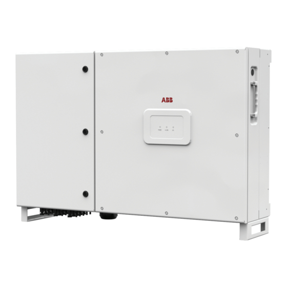 ABB PVS-60-TL-US Product Manual